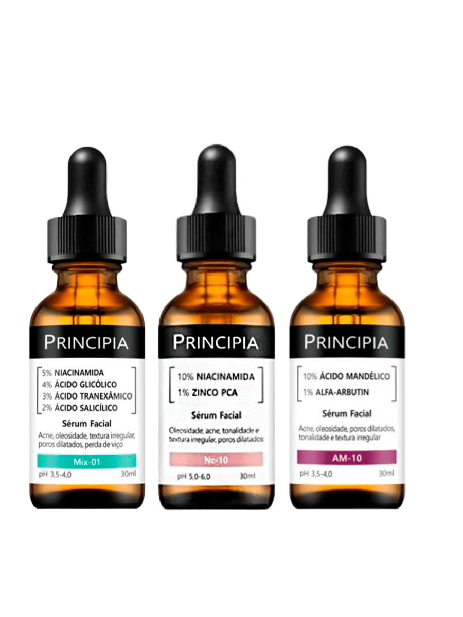 Kit Trio Principia Antiacne NC-10 + MIX-01 + AM-10 - 1