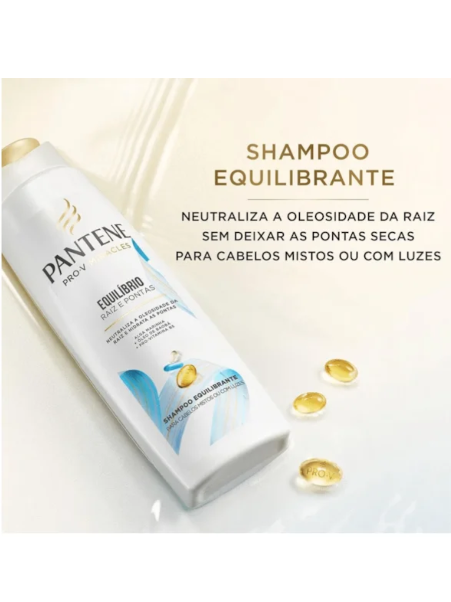 Shampoo Pantene Equilíbrio Raiz E Pontas 300ml - 3