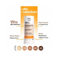 Protetor Solar Stick  Biosole E Plus Ultra Vitamin FPS 99 Com Cor 20 Crema - 2