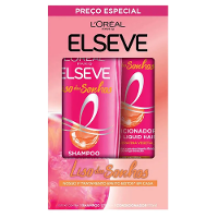 Kit Elseve Shampoo 375ml + Condicionador 170ml Liso dos Sonhos - 1