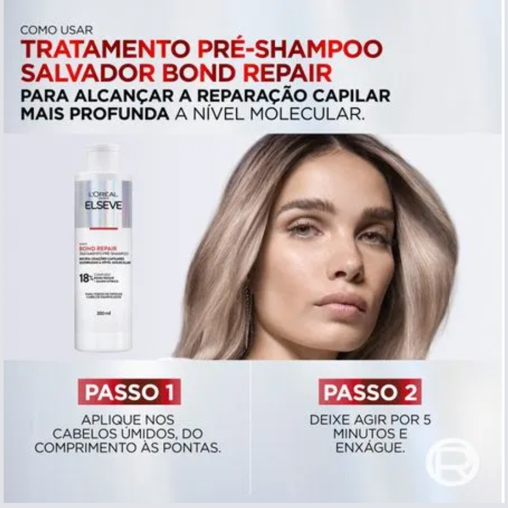 Pré Shampoo Elseve Bond Repair 200ml - 3
