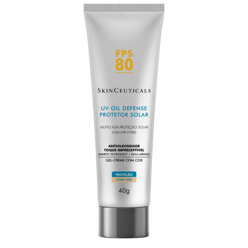 Protetor Solar Skinceuticals Uv Oil Defense Com Cor  FPS 80  40g - 1