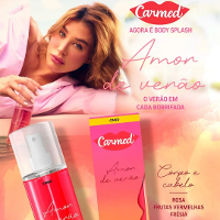 Body Splash Carmed Amor de Verão Corpo e cabelo 200ml - 3