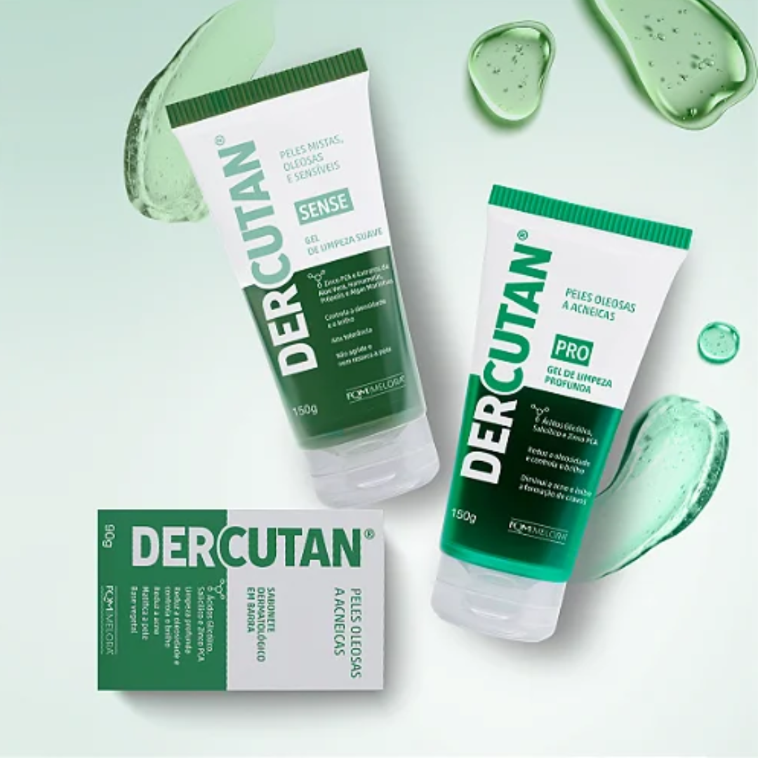 Dercutan Gel De Limpeza Suave Pro 150g - 2