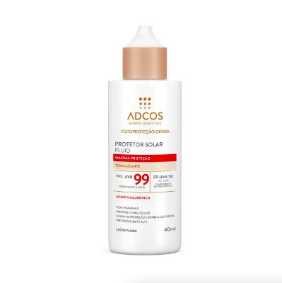 Protetor Solar Adcos Fluid FPS99 Tonalizante 40ml