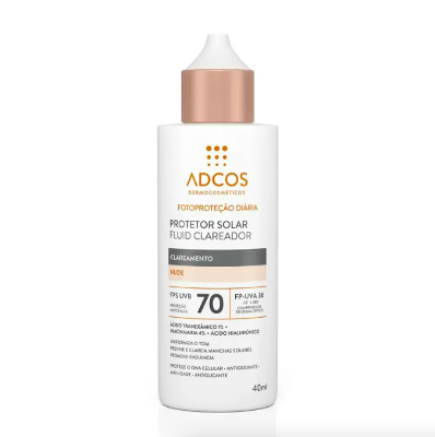 PROTETOR SOLAR FLUID CLAREADOR NUDE FPS 70 COM 40ML