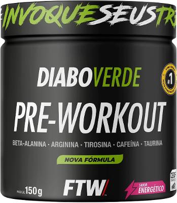 Pré-Treino Diabo Verde Energético 150g