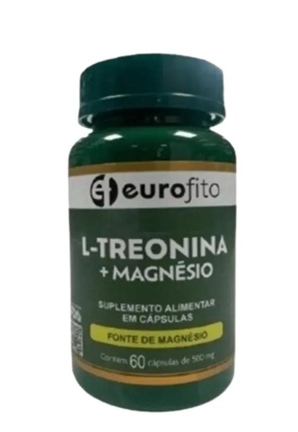 Suplemento Alimentar Treonato de Magnésio 60 cápsulas Eurofito - 1