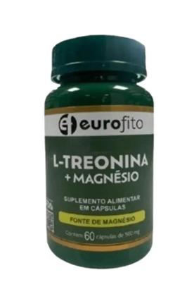 Suplemento Alimentar Treonato de Magnésio 60 cápsulas Eurofito