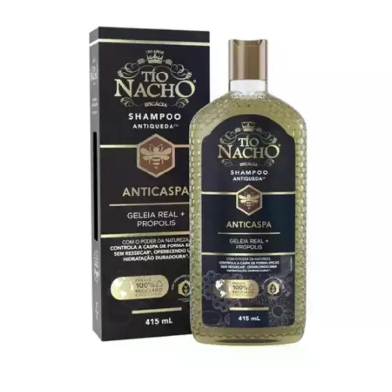 Shampoo Tío Nacho Anticaspa 415ml - 1