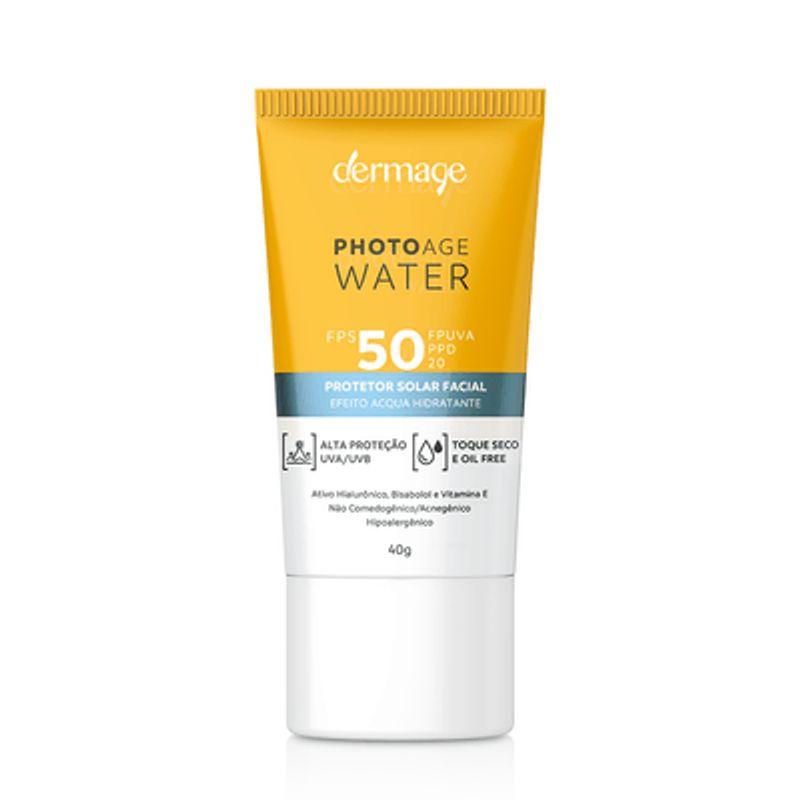 Dermage Photoage Water FPS 50 40g Protetor Solar Aqua Hidratante - 1