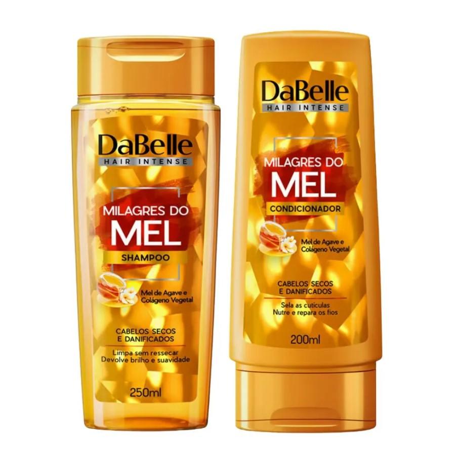 Dabelle Kit Shampoo e Condicionador  250ml+175ml Milagres do Mel - 2
