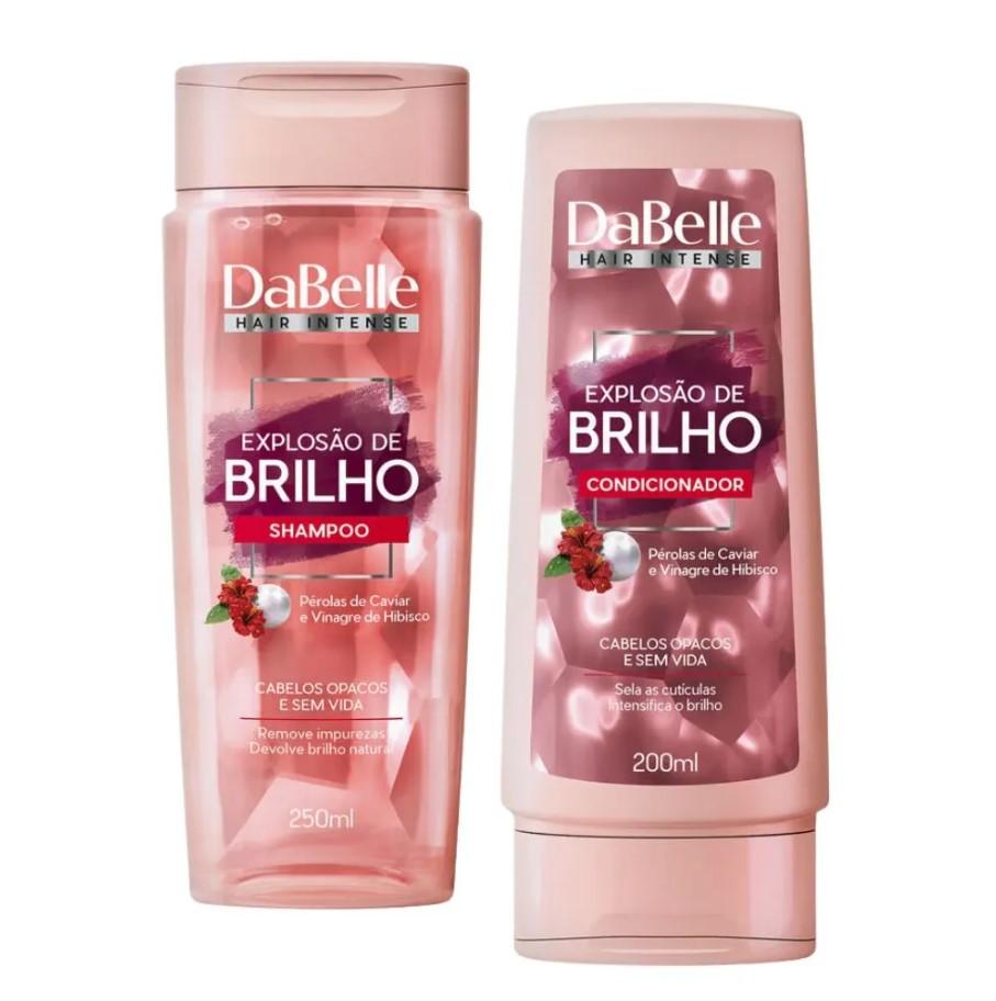 Dabelle Kit Shampoo e Condicionador 250ml + 175ml Explosão de Brilho - 1