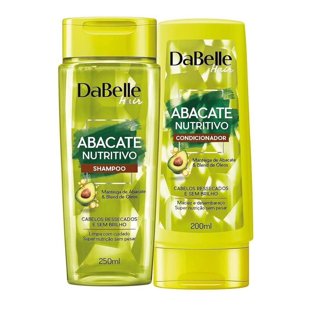 Dabelle Kit Shampoo e Condicionador 250ml + 175ml Abacate Nutritivo - 2