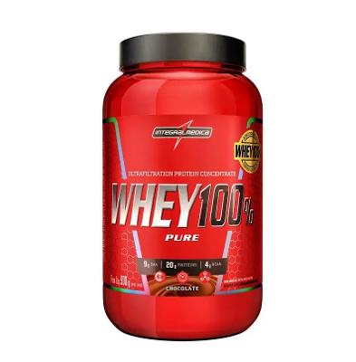 Whey Protein Concentrado 100% Chocolate 900g – Integralmédica