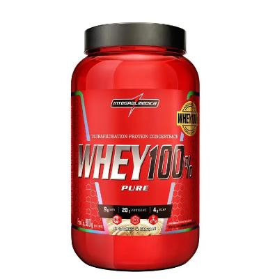 Whey Protein Concentrado 100% Cookies and Cream 900g Integralmedica