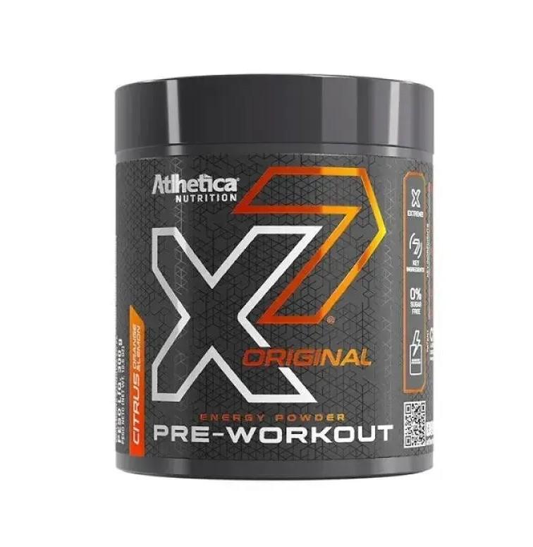 X7 Pré-Treino Workout Citrus  300g - Atlhetica Nutrition - 1