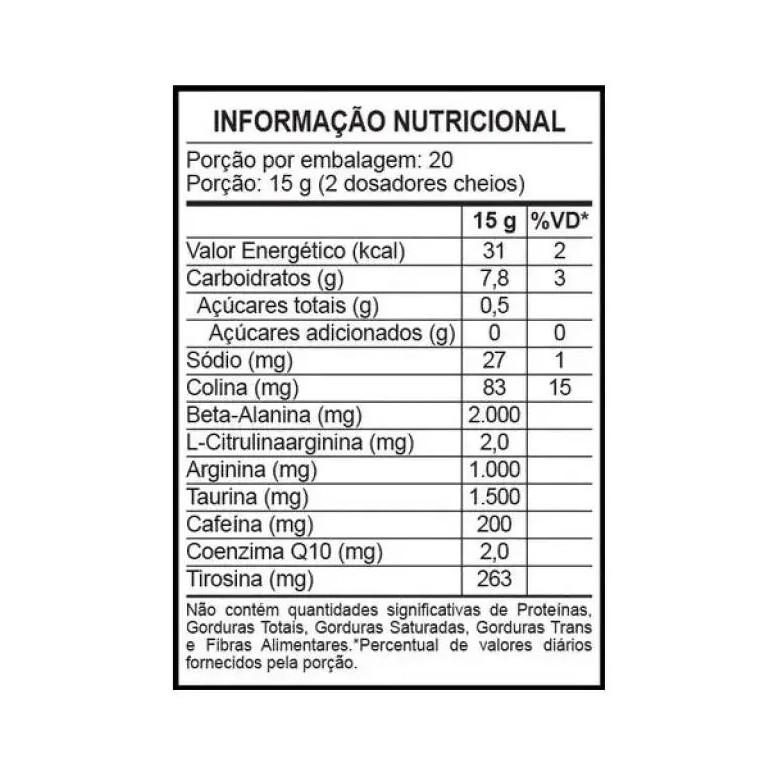 X7 Pré-Treino Workout Citrus  300g - Atlhetica Nutrition - 2