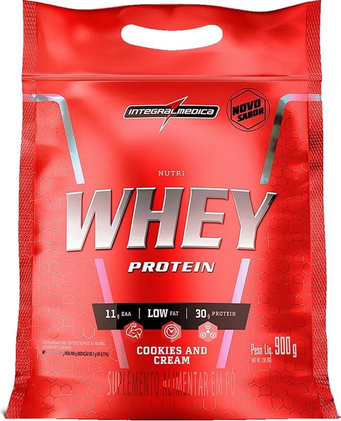Nutri Whey Protein Refil Cookies & Cream 900g - 1