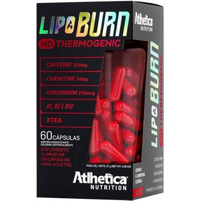 Lipo Burn HD Thermogenic 60 cápsulas Atlhetica Nutrition