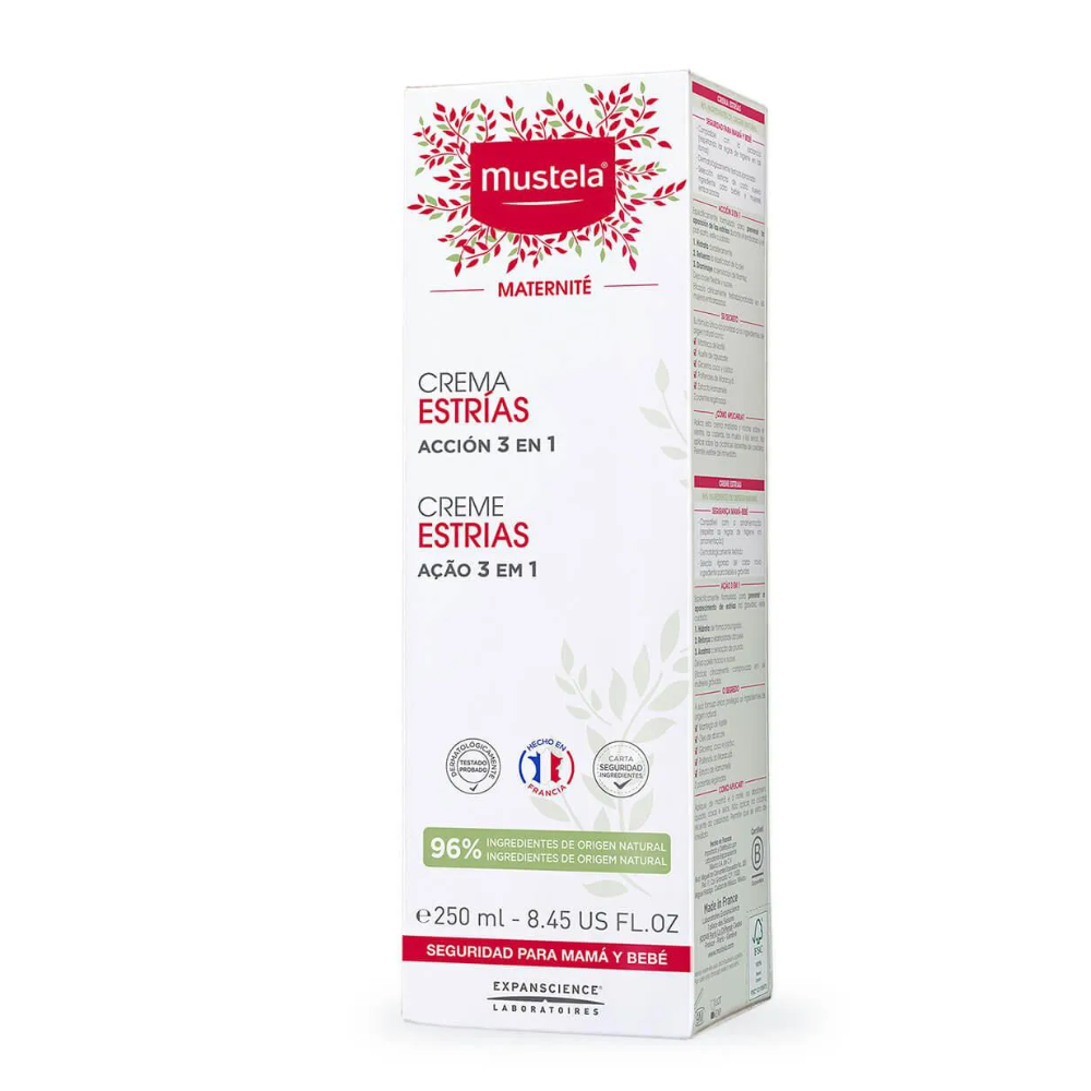 Creme Antiestrias Mustela Maternité 3 em 1 250ml - 2