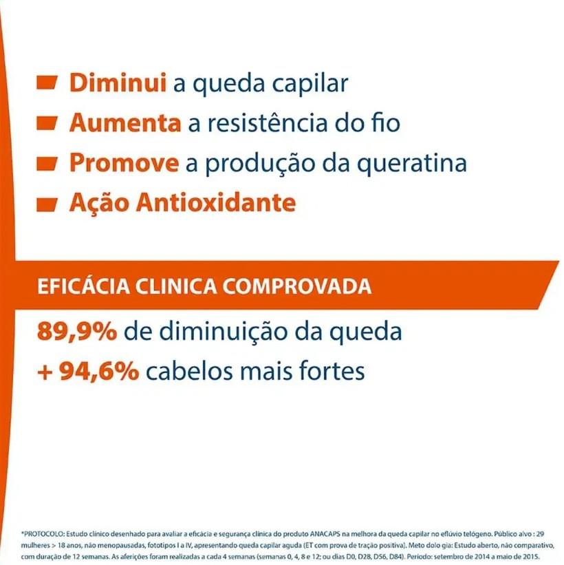 Anacaps Activ+ Cabelos e Unhas 30 cápsulas - 4