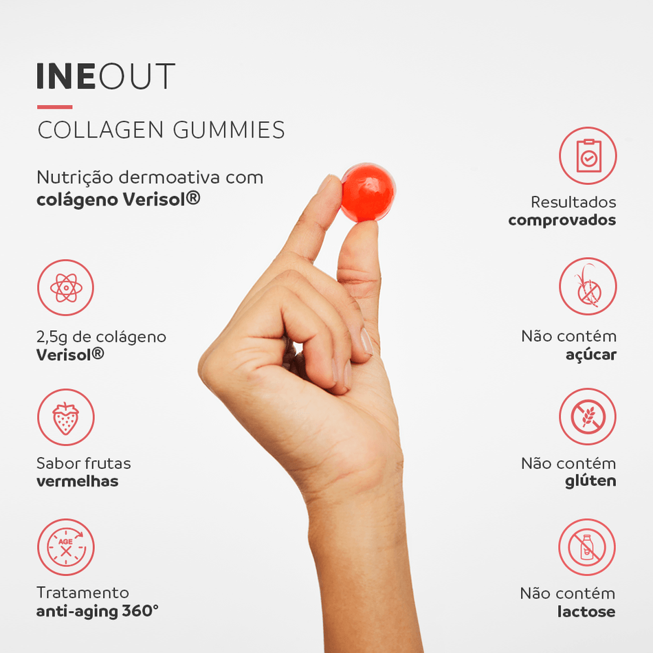 Dermage Ineout Suplemento de Colágeno 30 Gomas - 7