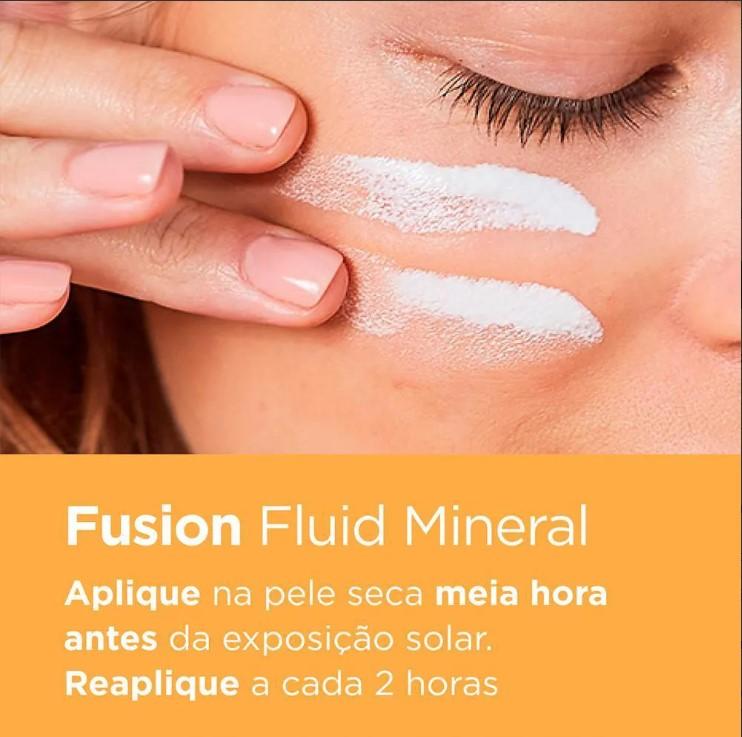 Protetor Solar Facial ISDIN Fotoprotector Fusion Fluid Mineral FPS50 50ml - 4