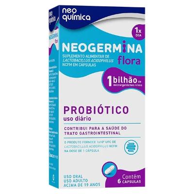 Neogermina Flora Probiótico 6 Cápsulas