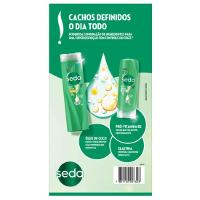 Kit Seda Shampoo 300ml+ Condicionador 190ML Cachos Definidos - 2