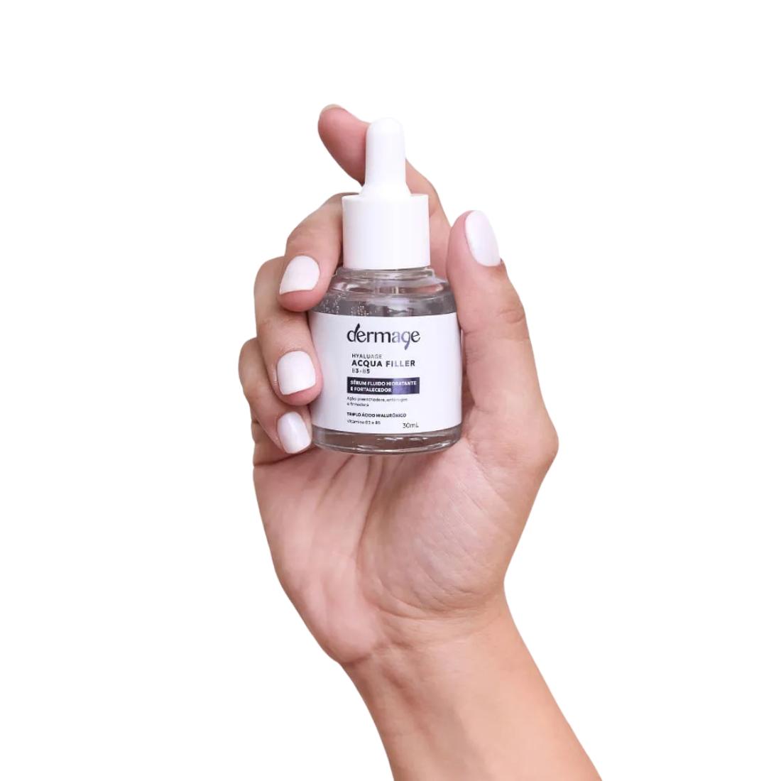 Hidratante Facial Sérum B3 + B5 Acqua Filler Dermage 30 Ml - 2