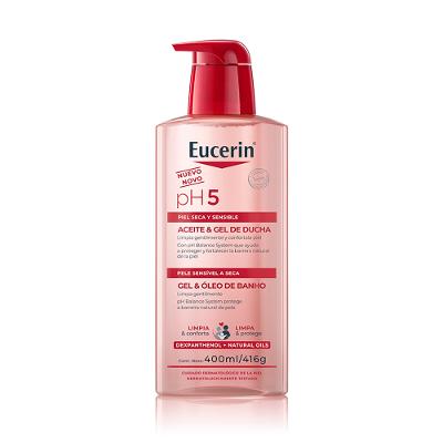 Eucerin pH5 Gel e Óleo de Banho 400 ml