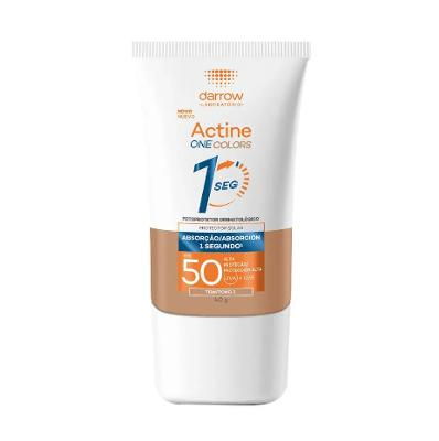 Protetor Solar Facial Darrow Actine One Colors FPS 50 Tom 2 40 g