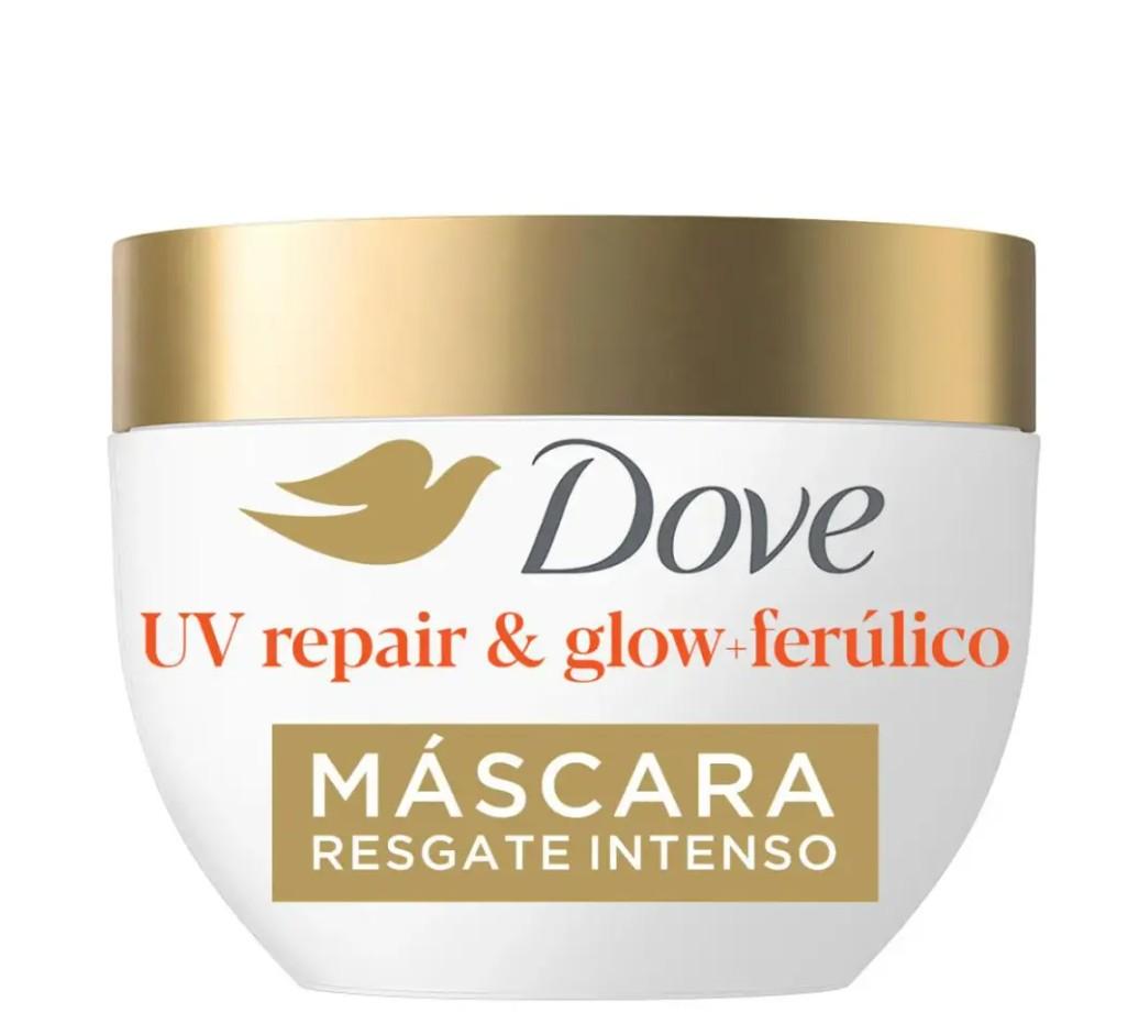 Máscara de Resgate Intenso Dove UV Repair & Glow + Ferúlico 250g - 1