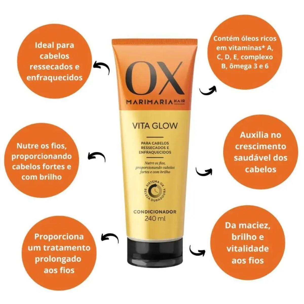 Condicionador OX Mari Maria Vita Glow 240ml - 2