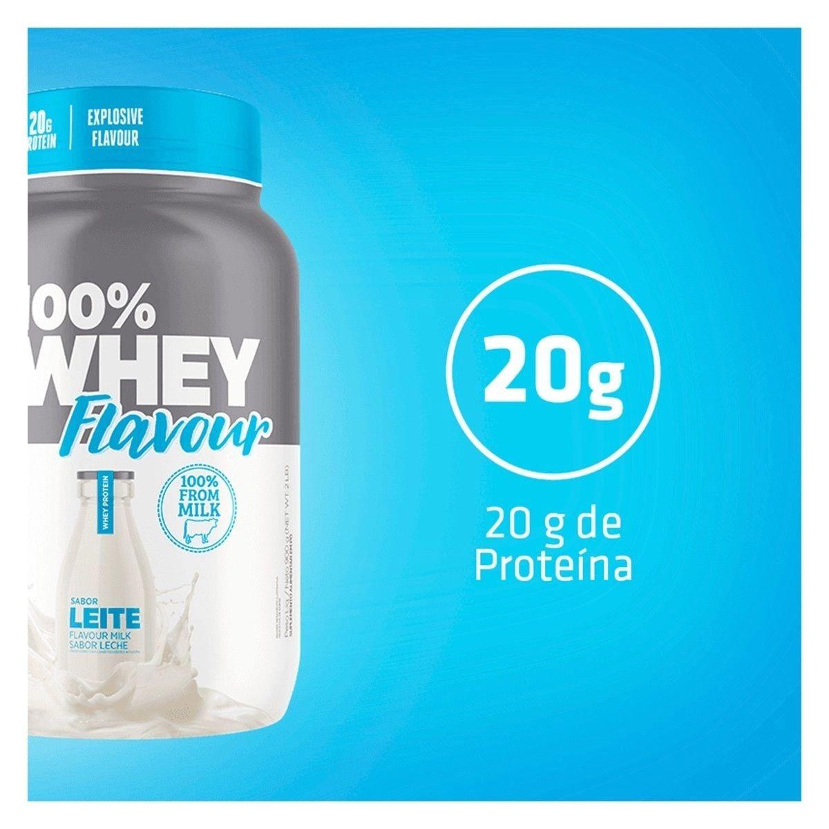 Whey Protein 100% Atlhetica Nutrition Sabor Leite 900g - 4