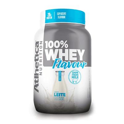 Whey Protein 100% Atlhetica Nutrition Sabor Leite 900g