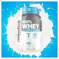 Whey Protein 100% Atlhetica Nutrition Sabor Leite 900g - 2