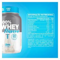 Whey Protein 100% Atlhetica Nutrition Sabor Leite 900g - 3