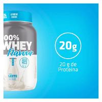 Whey Protein 100% Atlhetica Nutrition Sabor Leite 900g