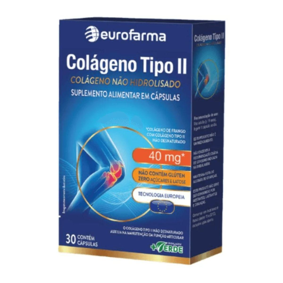 Colágeno Tipo II - 30 cápsulas - 1