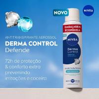 Desodorante Antitranspirante Aerossol Nivea Derma Control Defende 72h 200ml - 2