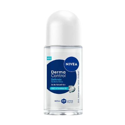 Desodorante Antitranspirante Roll-On Nivea Derma Control Defende Feminino 72h 50ml