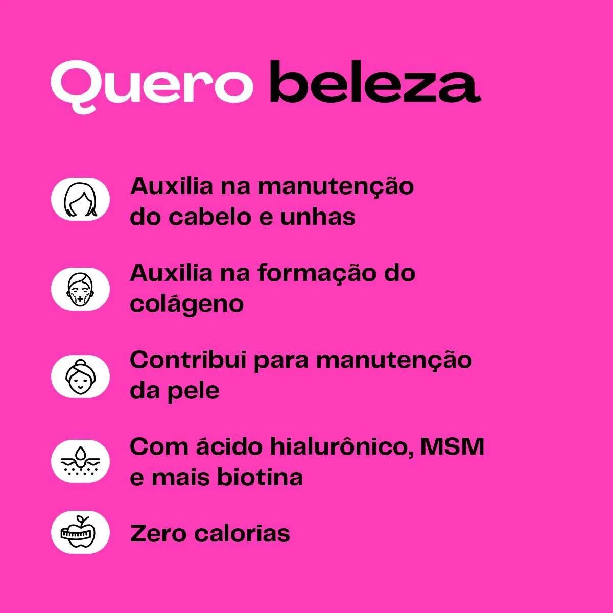Polivitamínico Vitamine-se Quero Beleza para Cabelos, Pele e Unhas c/30 cápsulas - 3