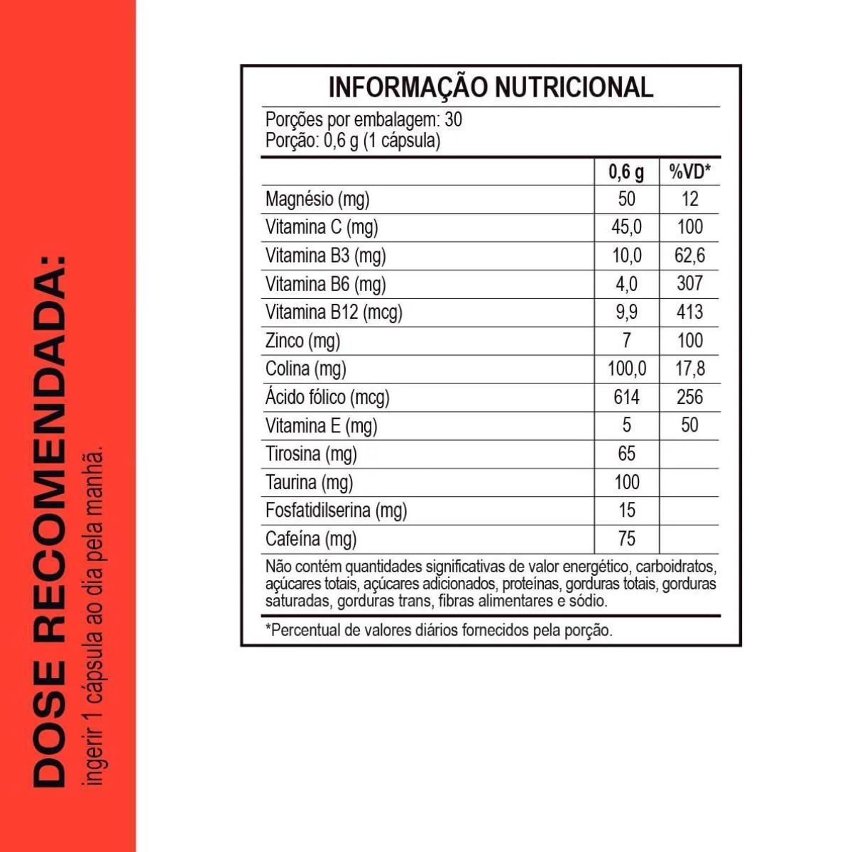 Polivitamínico Vitamine-se Quero Concentração C/30 cápsulas - 4
