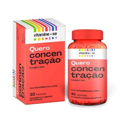 Polivitamínico Vitamine-se Quero Concentração C/30 cápsulas