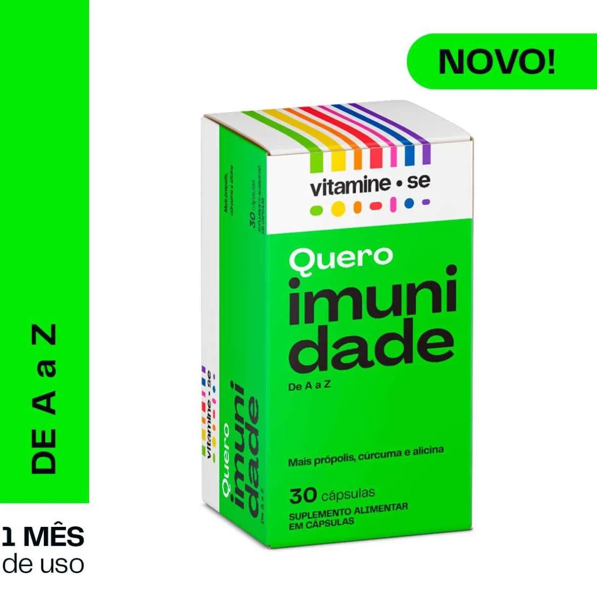 Polivitamínico Vitamine-se Quero Imunidade c/30 cápsulas - 2