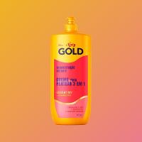 Creme para Pentear 3 em 1 Niely Gold Reconstrução Potente 500ml - 2