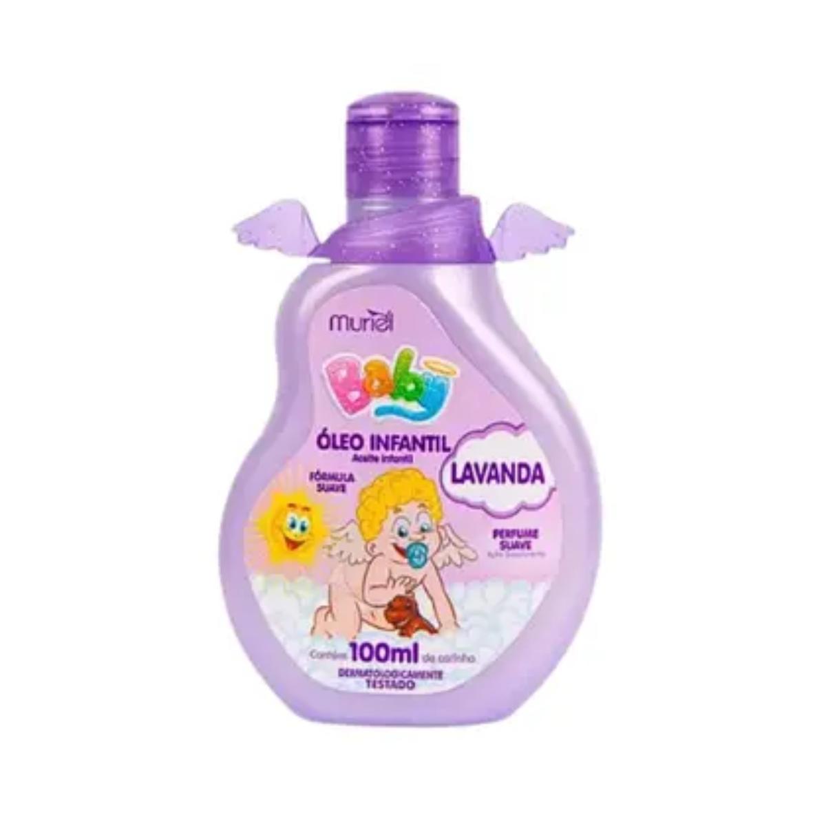 Óleo Corporal Muriel Baby Lavanda 100ml - 2