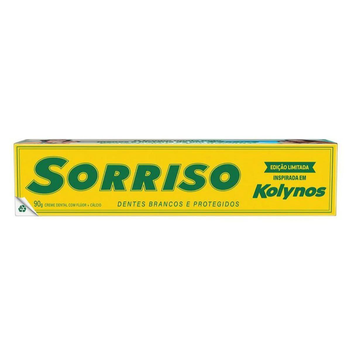 Creme Dental Sorriso Kolynos Edição Limitada 90g - 3